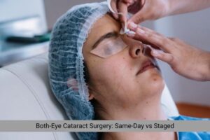 When Both Eyes Need Cataract Surgery: Staging Surgeries vs. Same-Day / Back-to-Back Approaches - Pros & Cons