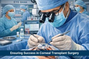 What are the Safety Measures during Corneal Transplant?