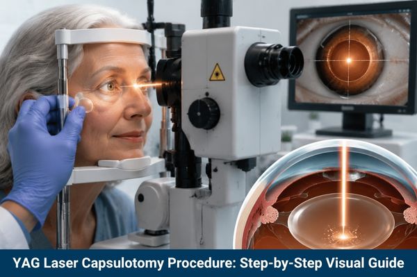 YAG Laser Capsulotomy Procedure Step by Step Visual Guide